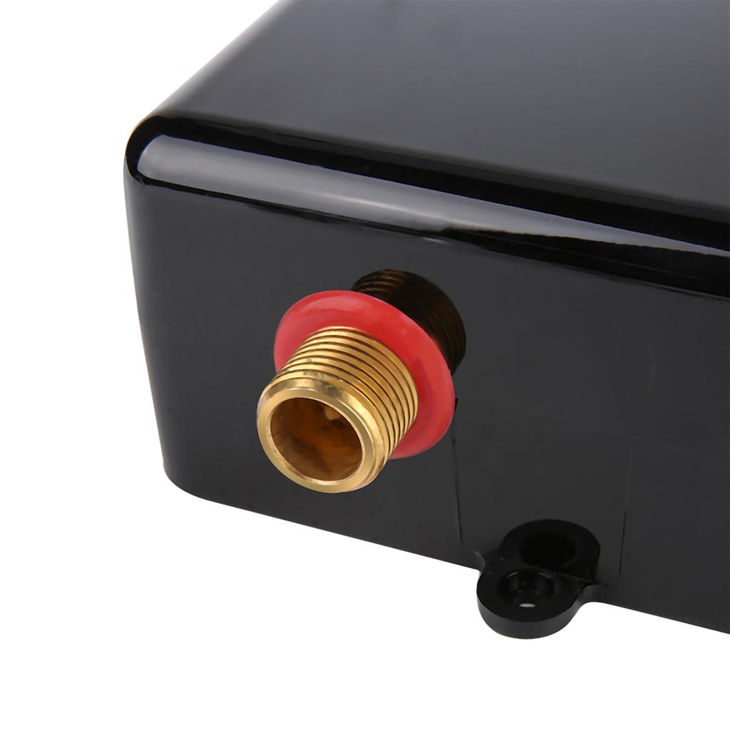 220V 5.5KW Mini Instant Electric Water Heater Tankless Shower Hot Water System Kitchen Black