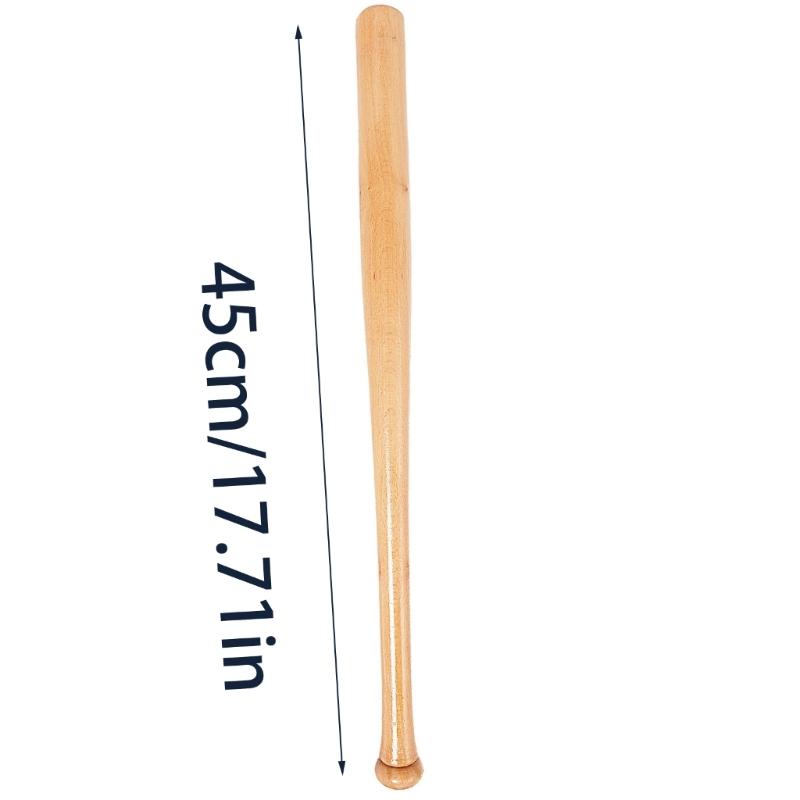 Unpainted Wood Baseball Bat for Painting Craft Projects Sports Mini Baseball Bat, 18 Inch Unfinished Small Baseball Bat