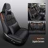 CLY Custom-Fit Full Leather Sports Seat Cover for Haval F7 - All-Season Cushion Pad