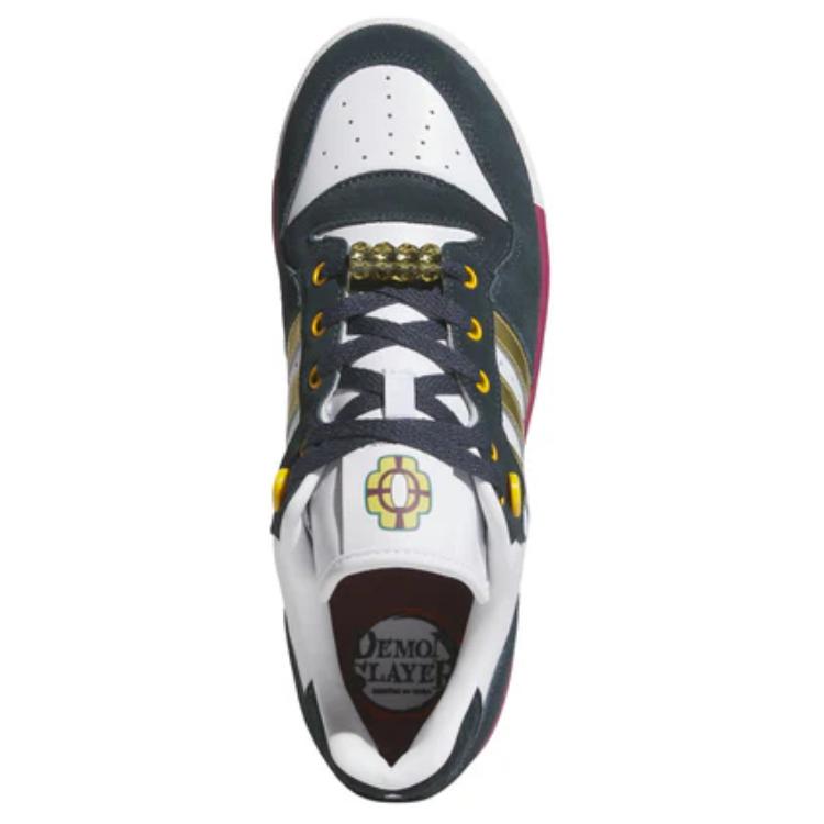 Demon Slayer X Adidas Rivalry Low Tengen Men Sneakers White Cloud-White Gold-Metallic JI3311