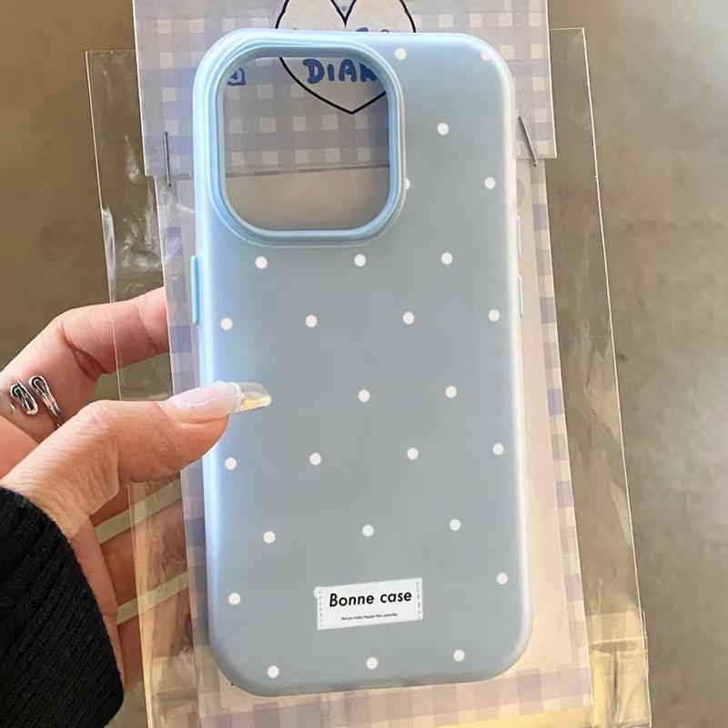 

Cute White Polka Dots Design Phone Case for Xiaomi Redmi Note 14 13 12 11 Pro 4G 5G 15C 13C 14C 12C 10 9 9A 9C Jelly Cover Redmi 13C 5G