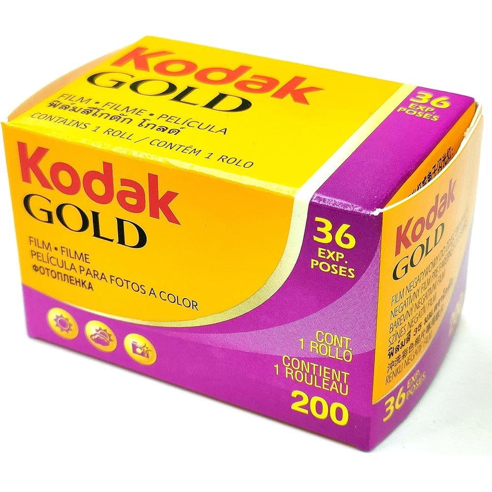 Kodak Gold 200-135 Color Negative Film, 36 Exposures [Parallel Import]