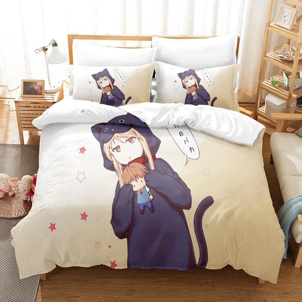 3d Print Anime The Pet Girl of Sakurasou Bedding Set Single Twin Full Queen King Size Bed Set Adult Kid Bedroom Duvet cover Sets