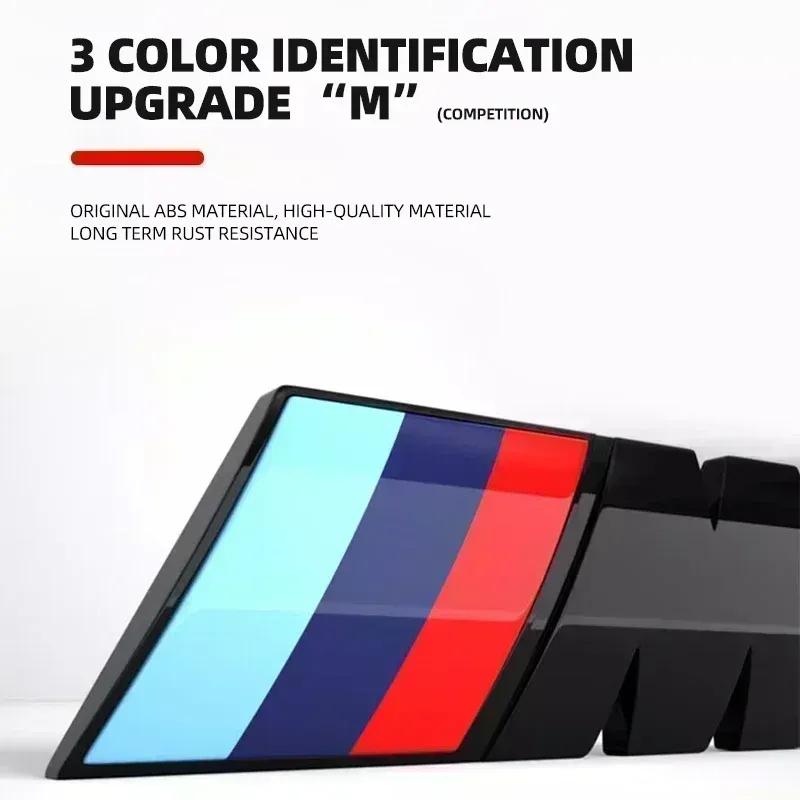 ABS Chromovaná zadní nálepka na kufr auta styling power competition pro BMW M M1 M2 M3 M4 M5 M6 M7 X7M X2M X3M X4M X5M X6M