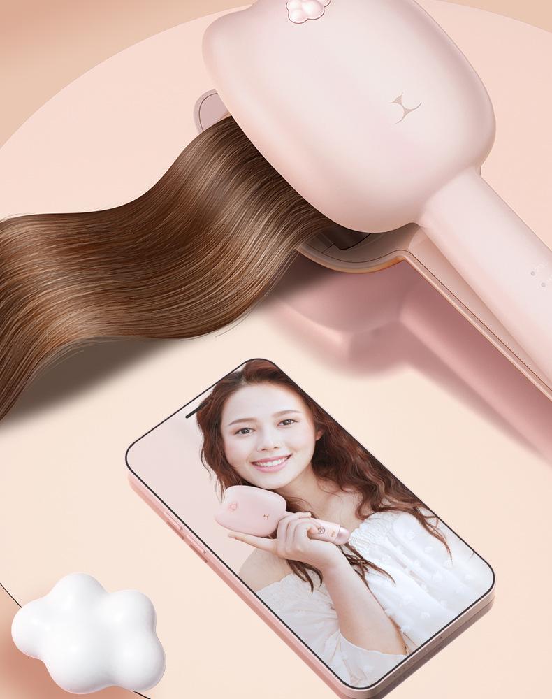 Pritech Cat Claw Egg Roll Curling Iron - Portable French Perm Curling Rod