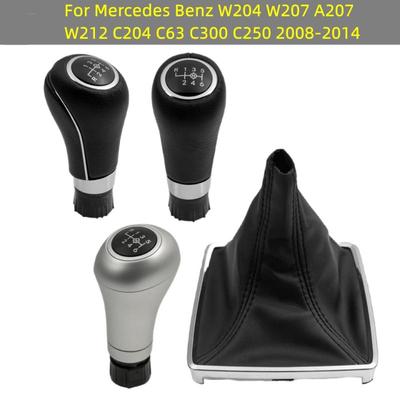 Buton Schimbător Viteze Manetă Schimbător Stick Husă Gaiter Accesorii Auto Pentru Mercedes Benz W204 W207 W212 C204 C63 C250 2008-2014