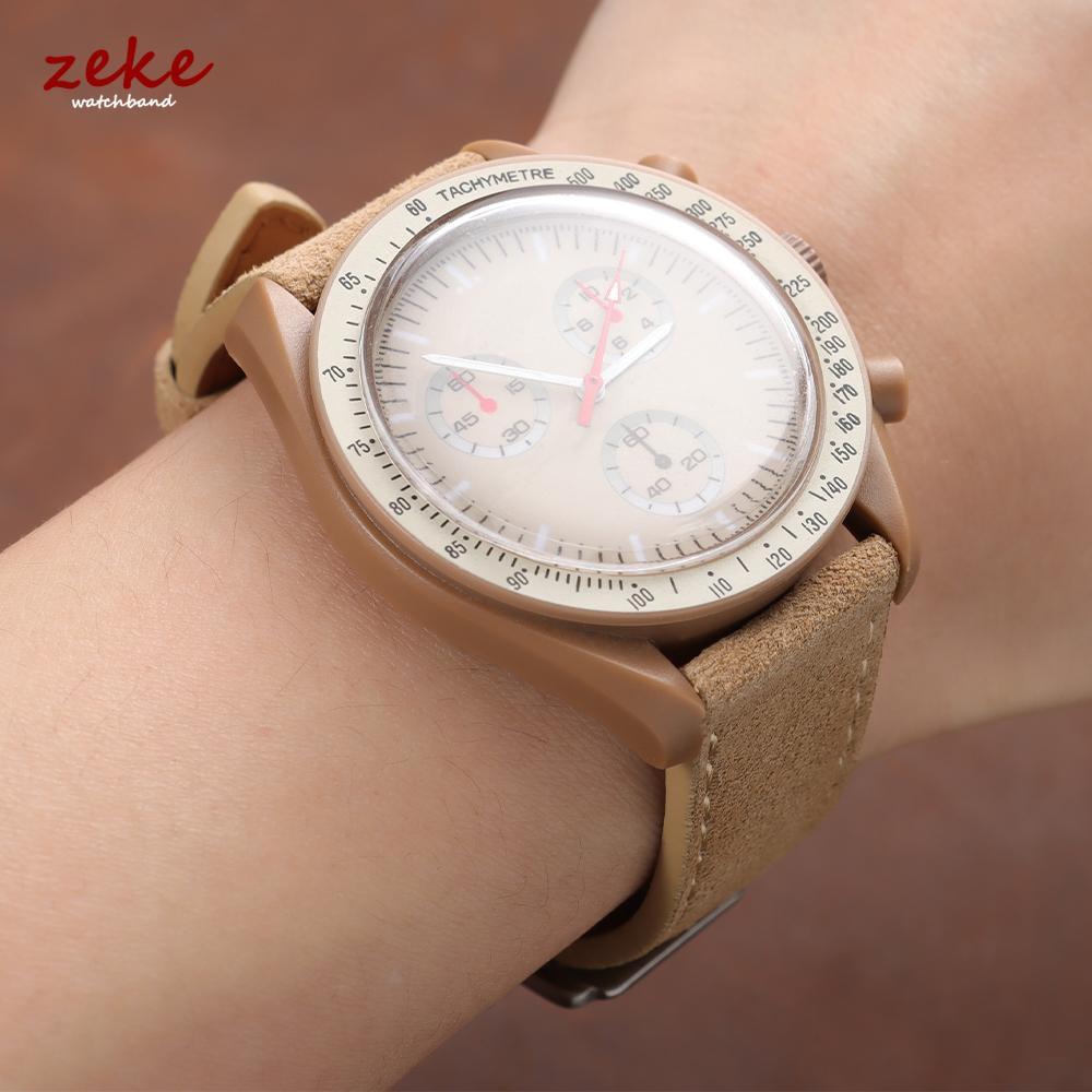 Premium Suede Leather Watch Band 18mm 19mm 20mm 22mm Quick Release Calfskin Straps for Men Women Soft Comfortable Wristband Belt