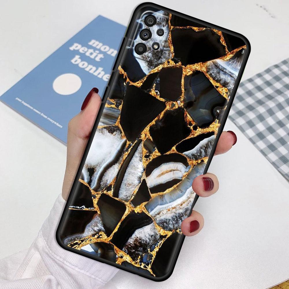 Case For Samsung Galaxy A52 A12 A51 A32 A21s A71 A53 A13 A32 A72 A31 A33 A22 A03 A41 Phone Cover Marble