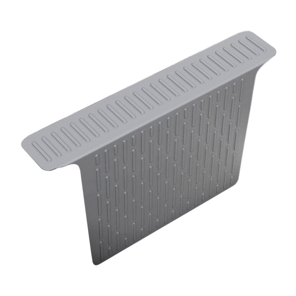 Grey/Black Kitchen Sink Protector Heat Resistant Divider Mat  Sink Protection