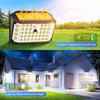 1/2PCS Motion Sensing Smart Light, 132 LEDs, 3 Modes Solar Security Light, IP65, Solar Fence Light for Outdoor, Yard