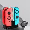 Colorful Switch Charging Dock For Joycon Controllers With Four Ports And Stylish Design
