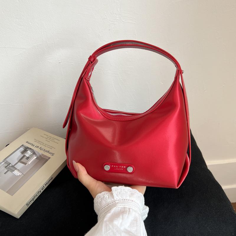 

2025 summer new tote bag women s fashion simple portable shoulder armpit bag commuter dumpling messenger bag 25*11*15