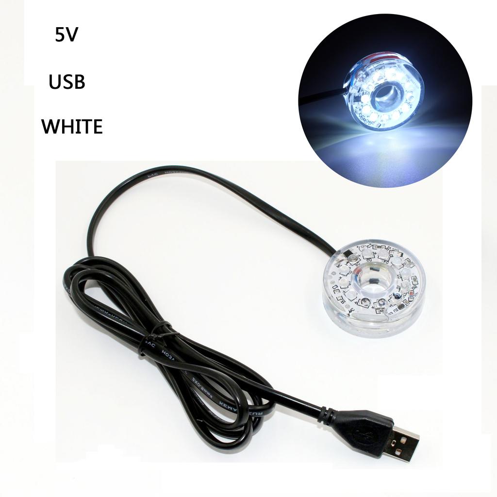 Mini LED světlo na akvárium Rybářské světlo Světlo do akvária USB 5V 220V Vodotěsná podvodní lampa RGB Mořské světlo Dekorace fontány