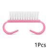 1Pc Nail Cleaning Brushes Manicure Pedicure Soft Hair Remove Dust Powder Hand Scrubbing Clean Brush For Nail Care Makeup