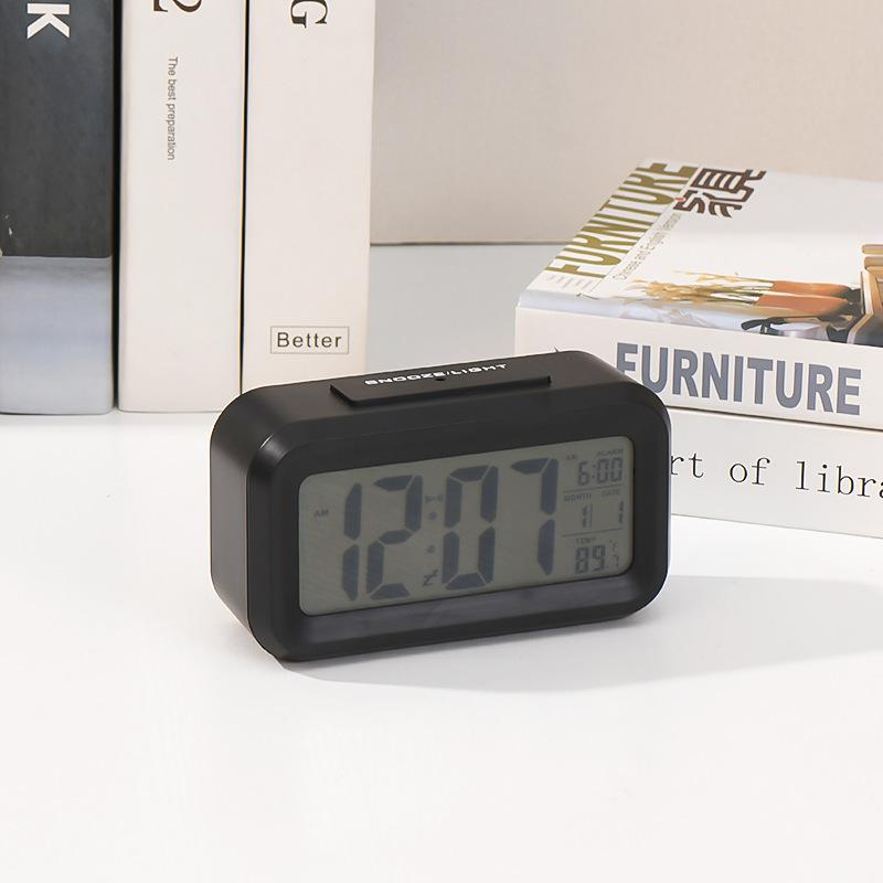 Smart Clock Alarm Clock Temperature Edition Calendar Group Alarm Clock Smart Timekeeping Creative Gifts Electronic Alarm Clock