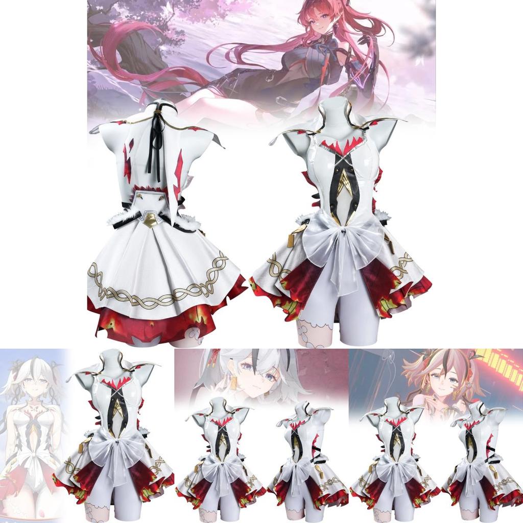 Elegant Polyester Cosplay Costume For Anime And Gaming Characters In Various Sizes
