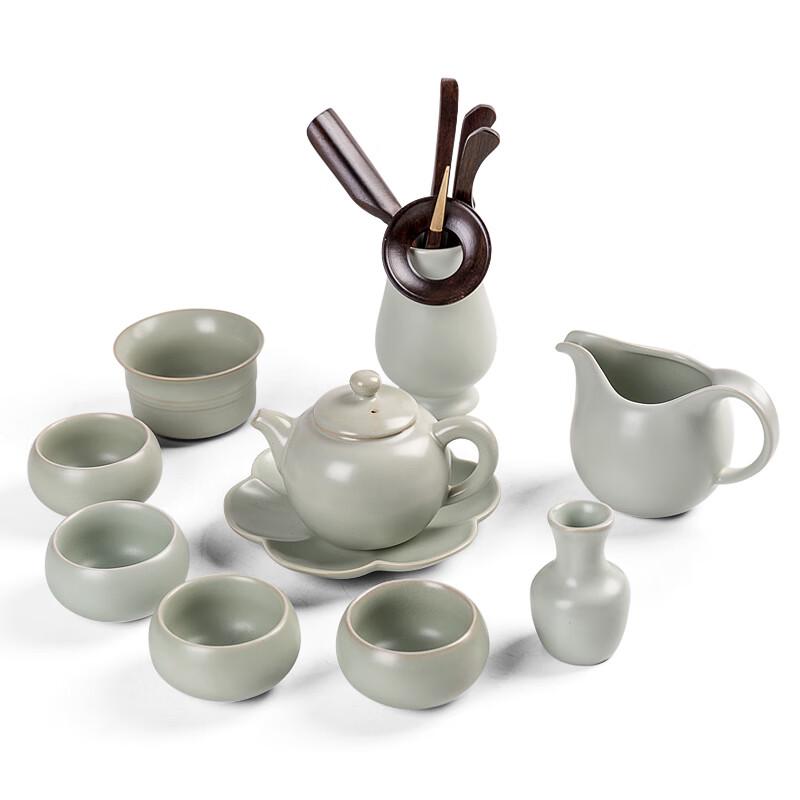 RUDAO Ru Kiln 10-Piece Gongfu Tea Set
