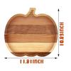 Acacia Wood Cutting Board - Kitchen & Restaurant Wooden Tray for Pizza, Steak, Fruit, and Bread