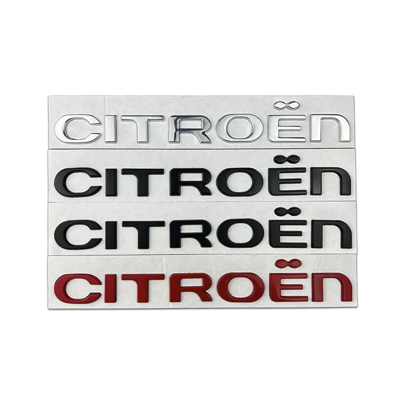 Metallplakette Auto Heckklappen-Emblem für Citroen C4 C3 C5 C1 DS3 DS5 DS4 Jumper Xsara C-Elysee Picasso Nemo Aufkleber Zubehör PR7