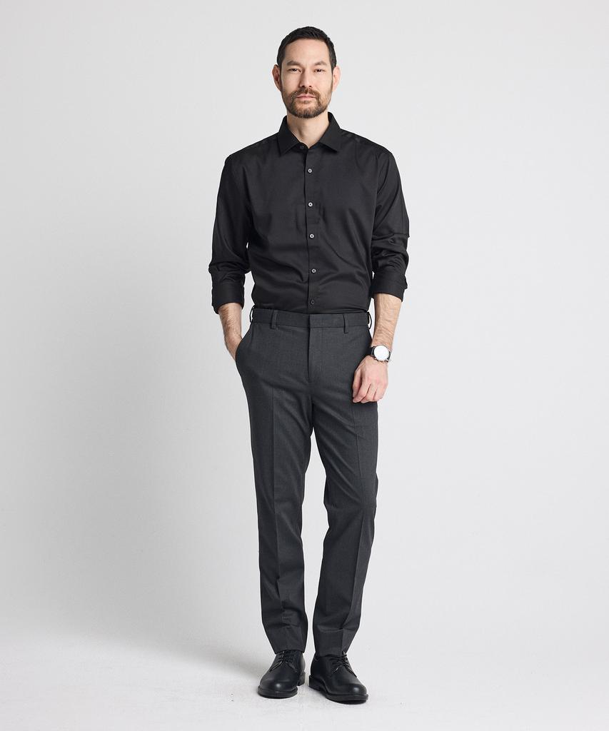STCO Urban Essential Wool Blend Slacks Grey (Tapered Fit)_Spawz02Tsc