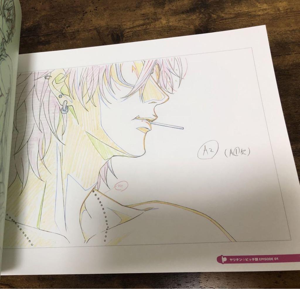[USED] Yarichin Bitch Club Animation Art Book
