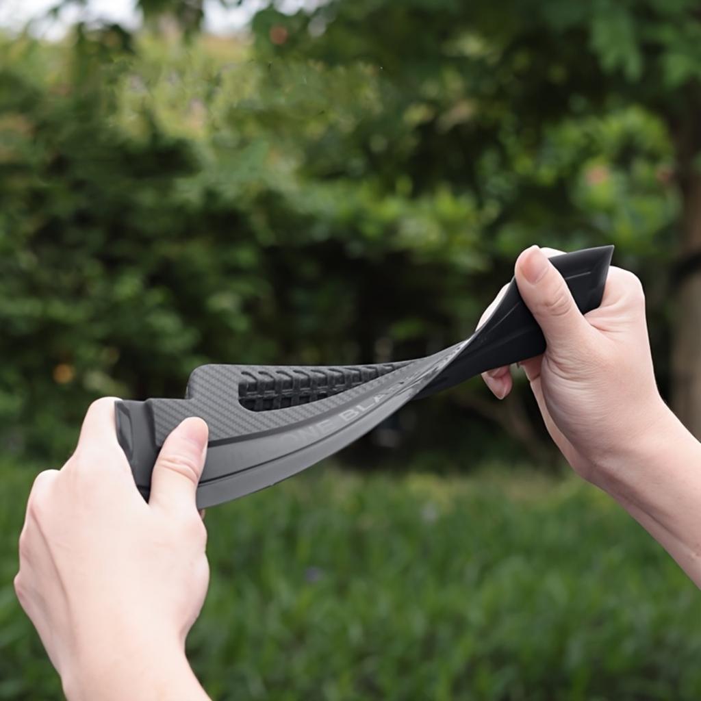 1PC Car Wash Wiper Glass Wiiper Traceless Windshield Soft Silicone Scraper Anti Slip Automotive Beauty Film Application Tools