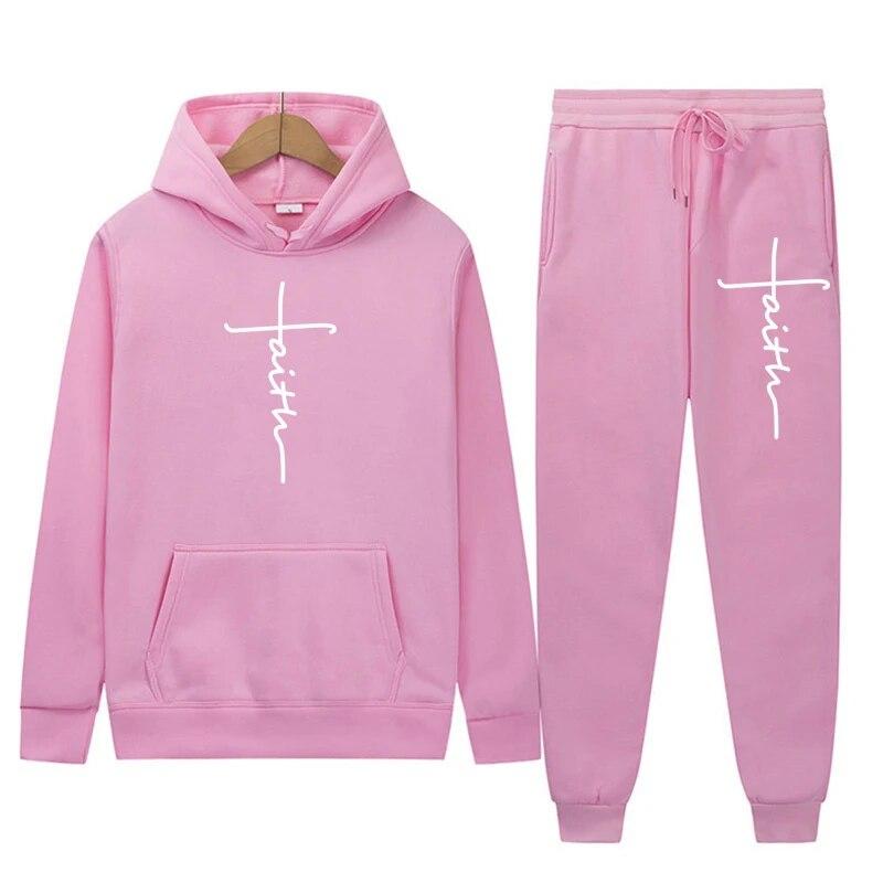 Huvtröjor för män och Byxor för män Casual Herrträningsdräkt Sportkläder Höst Vinter Herrdräkt Herrkläder Fritidsset Manlig