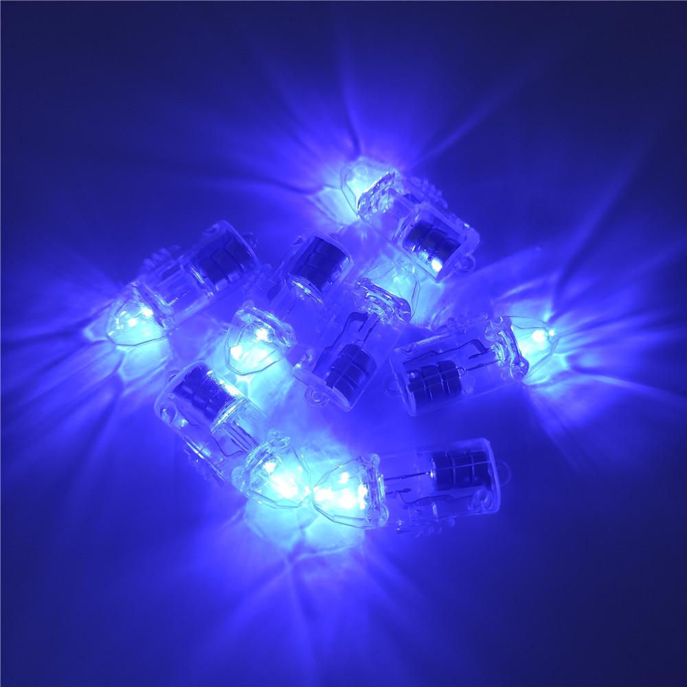 Mini Flashing Colored Light Strip with Hanging Hole for Holiday Decoration