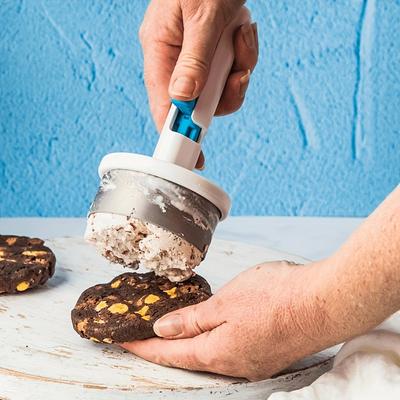 1pc Ice Cream Scoop Spoon, Stainless Steel Spoon For DIY Ice Cream Making, Home Kitchen Supplies, Baking Tool