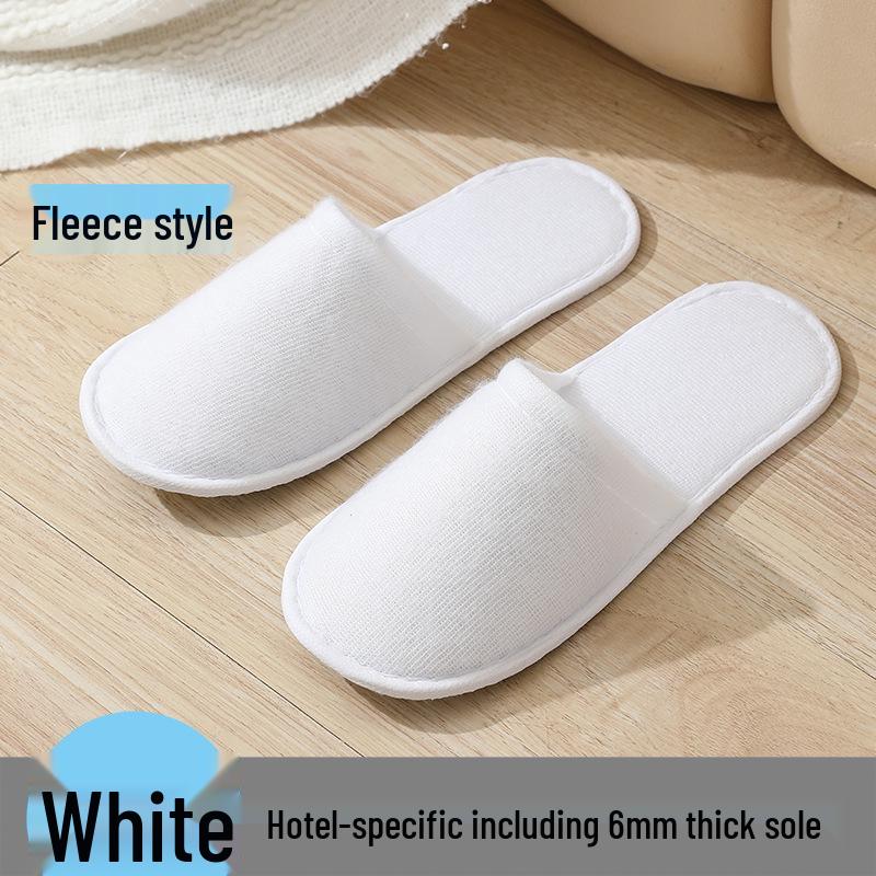 Disposable Coral Slippers for Hotels, B&Bs, Aviation, and Beauty Salons