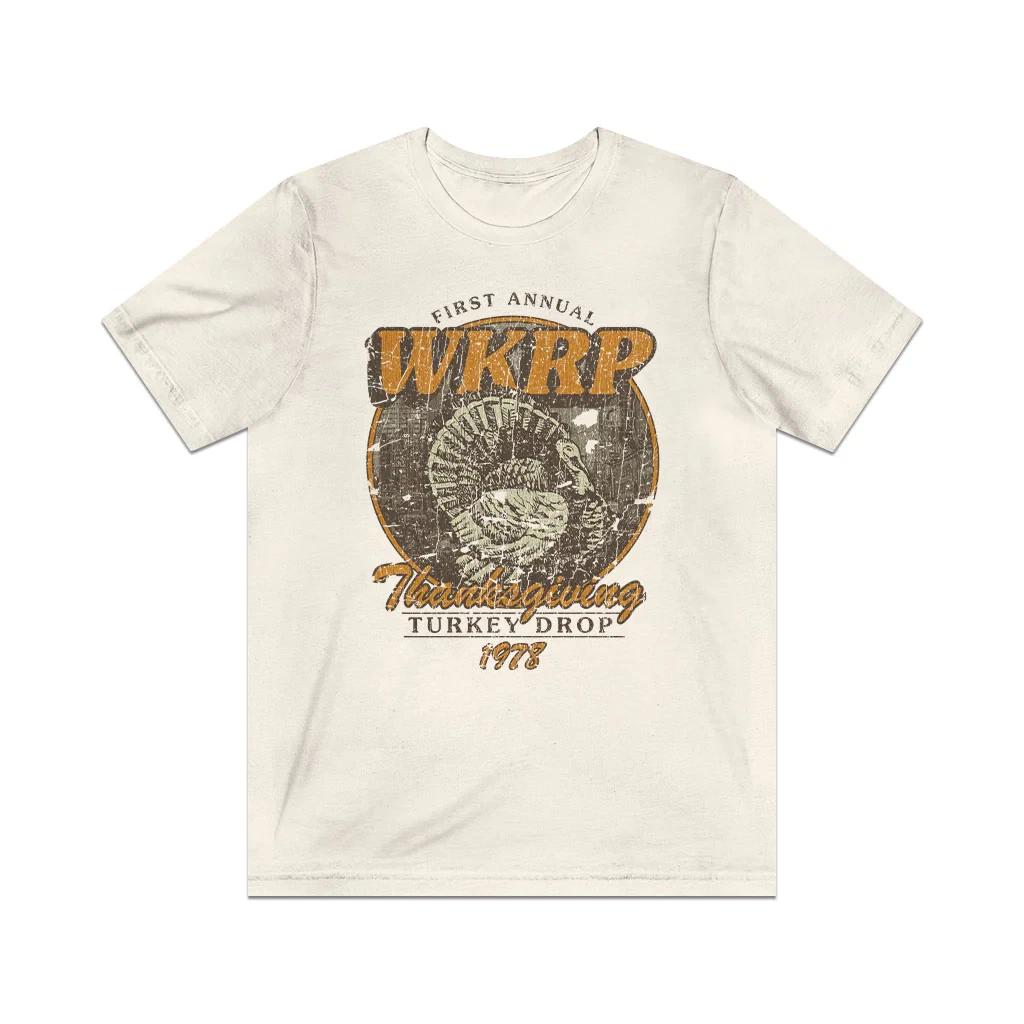 WKRP Turkey Drop 1978 Vintage Men s T shirt 4XL