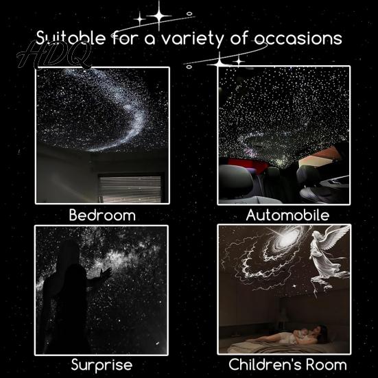 Mood Lighting Projector Starry Sky Night Light with Adjustable Brightness 360 Degrees Dreamy for