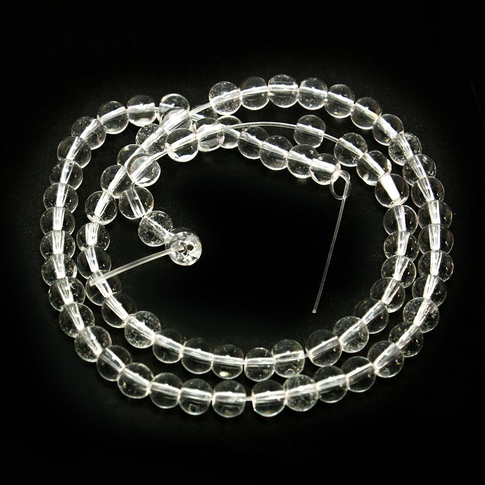 

29-75шт стеклянные круглые бусины для изготовления ювелирных изделий DIY браслет-ожерелье 4mm 95pcs