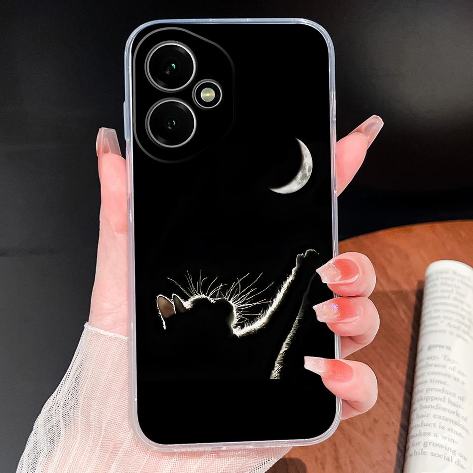 For Honor 400 Pro / 400 Lite / 400 Smart Case Cupid-Angel Soft Clear Slim Silicone Anti Drop Phone Back Covers For Honor400 5G