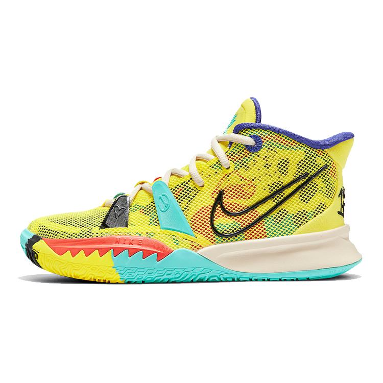 

Новые Nike Kyrie 7 1 World 1 People Электрический желтый GS CT4080-700 40