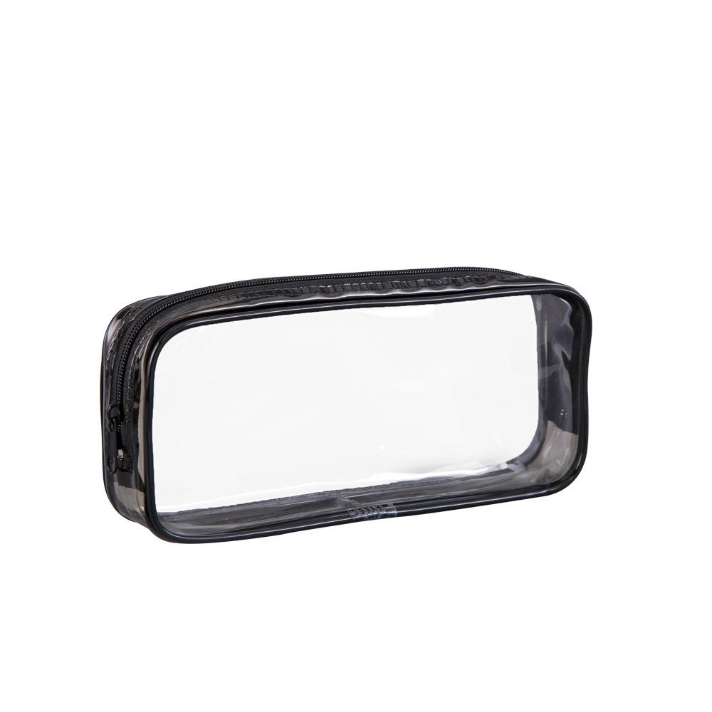Large Capacity Transparent PVC Pencil & Makeup Case