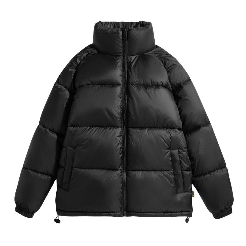 Winter Men's Korean Version of the New White Duck Down Jacket Warm Coat Simple Loose Stand-up Collar Jacket