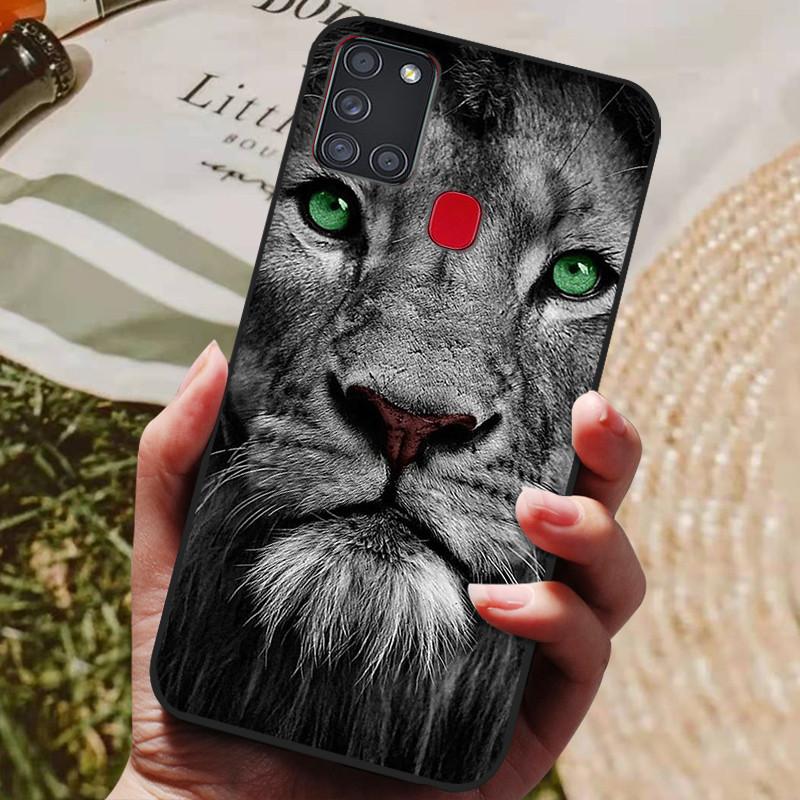 For Samsung A21S Case Phone Cover Silicone Soft TPU Back Cover for Samsung Galaxy A21S Case A 21S A21 S A217F Fundas Bumper
