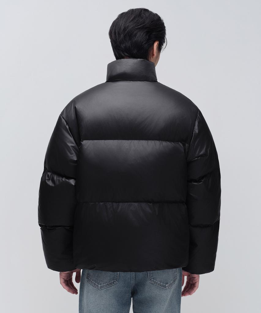 Musinsa Standard Ripstop Down Puffer Short Padded Jacket [Black]