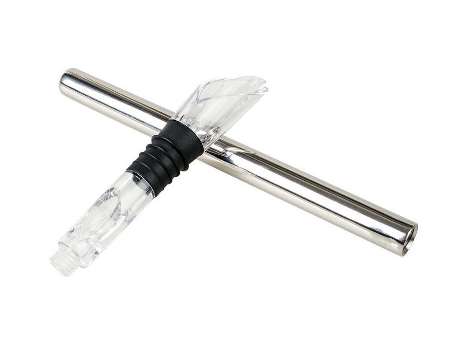 Stainless Steel Wine Cooler and Decanter with Pourer and Ice Stick for Bars and KTV.