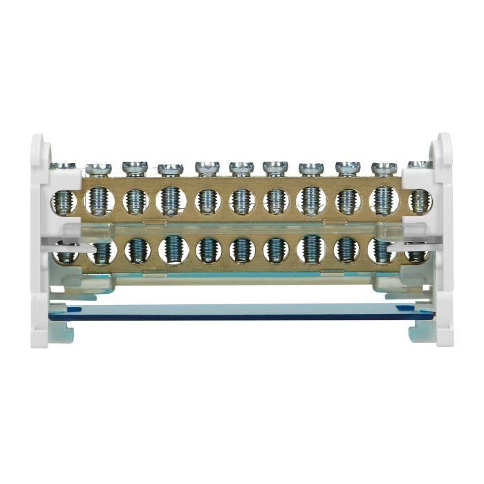 Distribution Block - Orno - Lz-8201/11 - 80-500 a - Din Rail - 11 Connection Wires