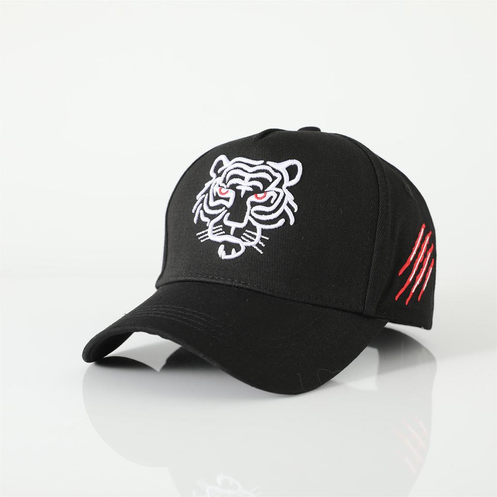 Unisex Cotton Tiger Embroidery Baseball Cap Men Women Hip Hop Hat Leisure Trucker Caps Outdoor Adjustable Snapback Hats Gorras
