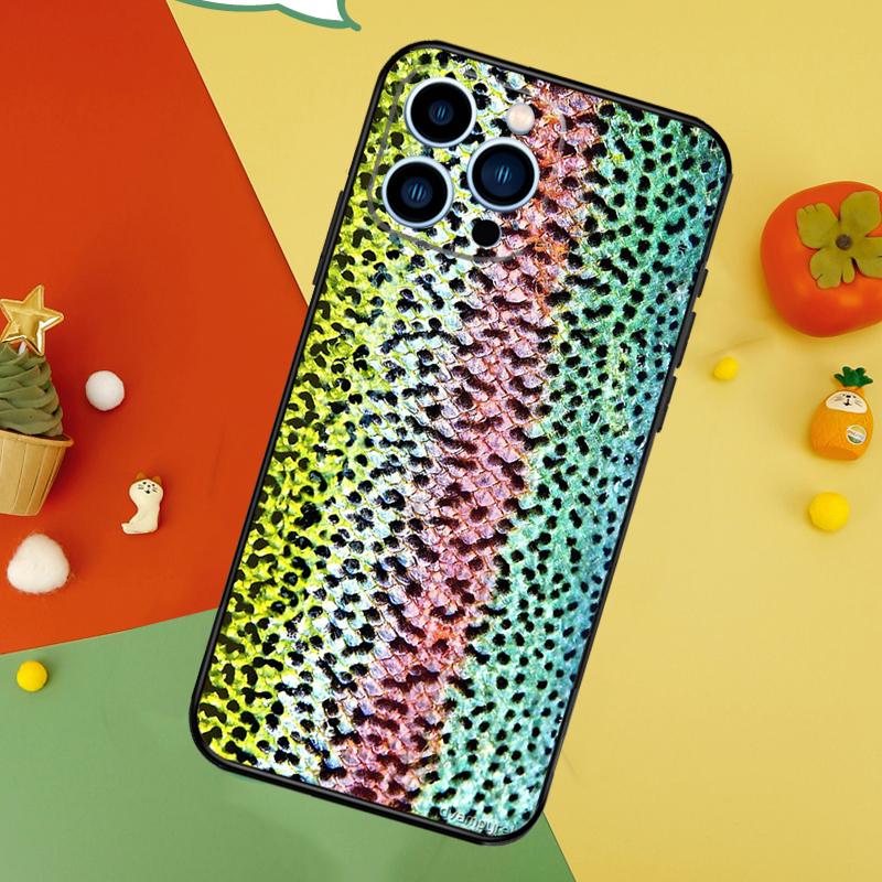Brown Trout Fly Fishing Phone Case For iPhone 17 Pro Max 16 15 14 13 12 11 Pro Max Plus 12 13 Mini 16e 17 Air Cover