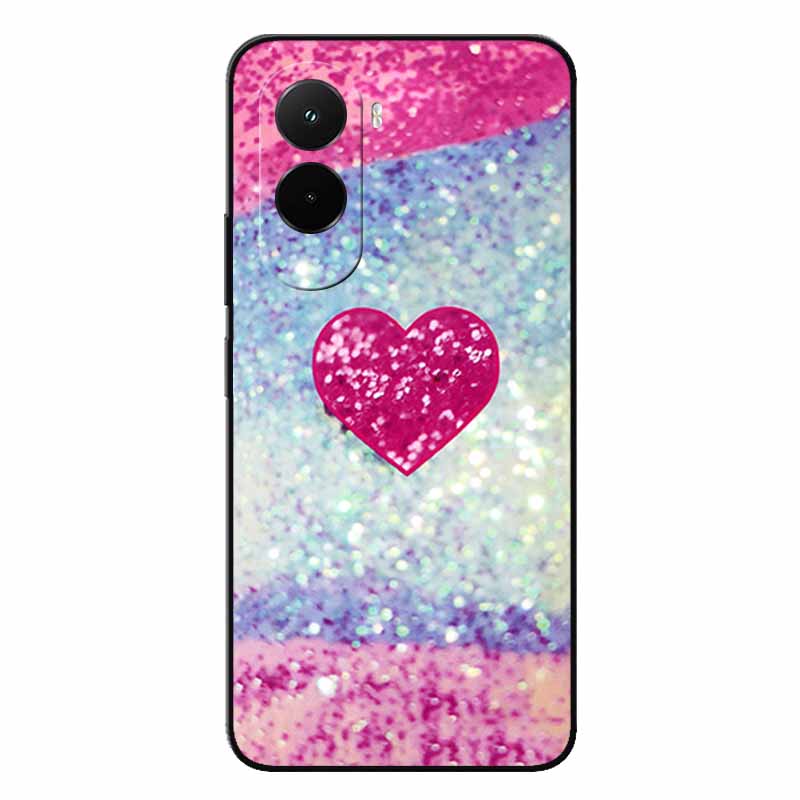 Soft Case For Xiaomi Poco M7 4G Cartoon Back Cover For PocoM7 M7 Silicone Bumper Protective Shockproof Capa Pocom7 4G Lion Coque