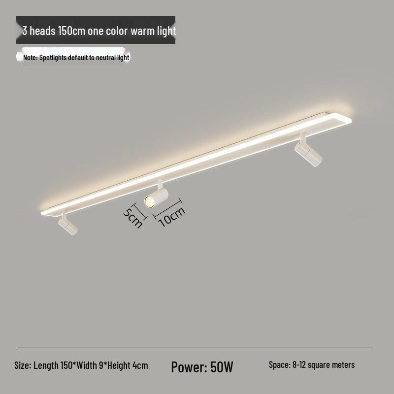 Frameless LED Ceiling Light for Living Room and Hallway