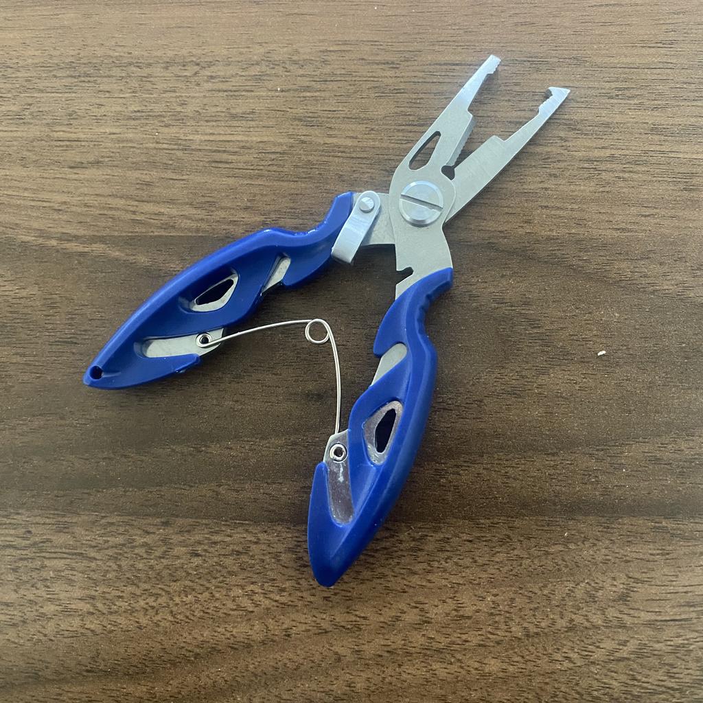 Stainless Steel  Hook Pliers Multifunctional Fishing Scissors Kids Suitable Sea Fishing Includes Hook Remover