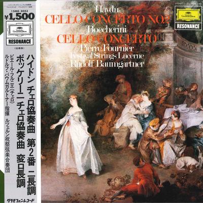 LP Record PIERE FOURNIER FESTIVAL STRINGS LU  Haydn Cello Concerto No. 2  Bocch 15MG3043 DEUTSCHE GRAMMO Japan Obi Classical Used