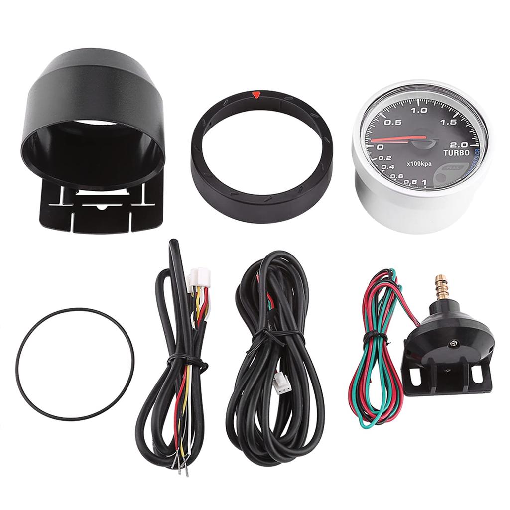 General Purpose 60mm LED Car Boost Gauge Turbo Meter Boost