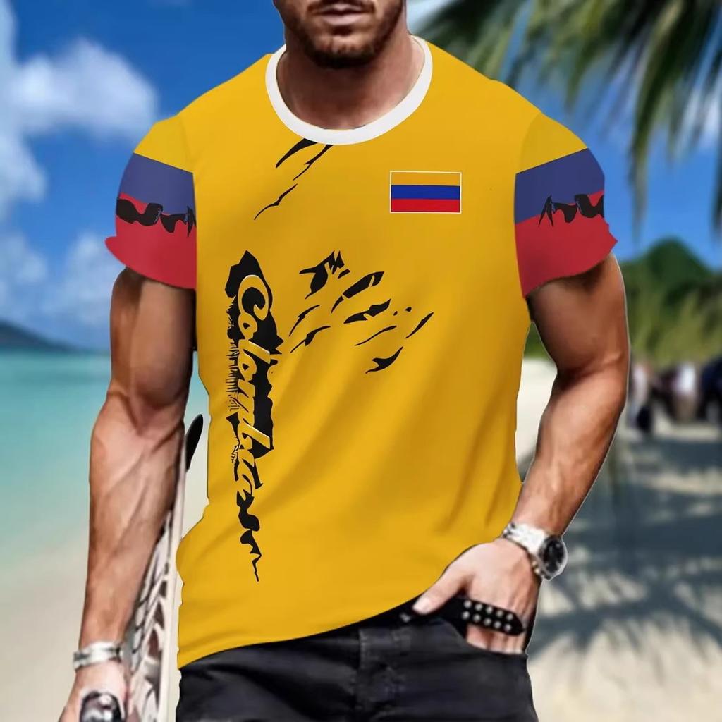 Patriotic 4th July Independence Day Graphic Short Sleeve T-shirt