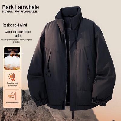 Men's Winter Stand-Collar Padded Jacket